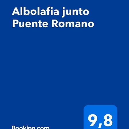 Διαμέρισμα Albolafia Junto Puente *